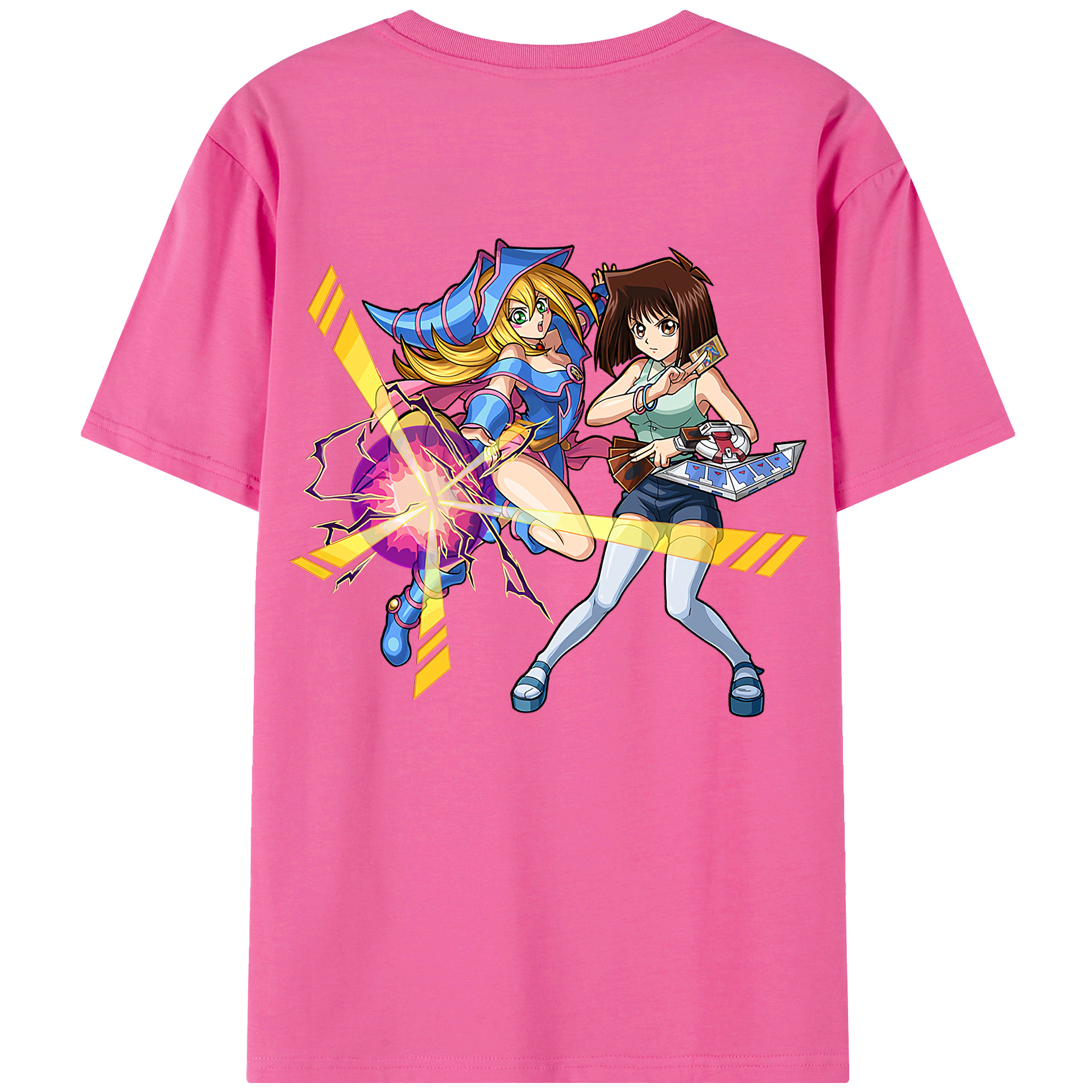 （画像用） 遊☆戯☆王 Yu-Gi-Oh! レディース半袖Tシャツ(バックプリント)